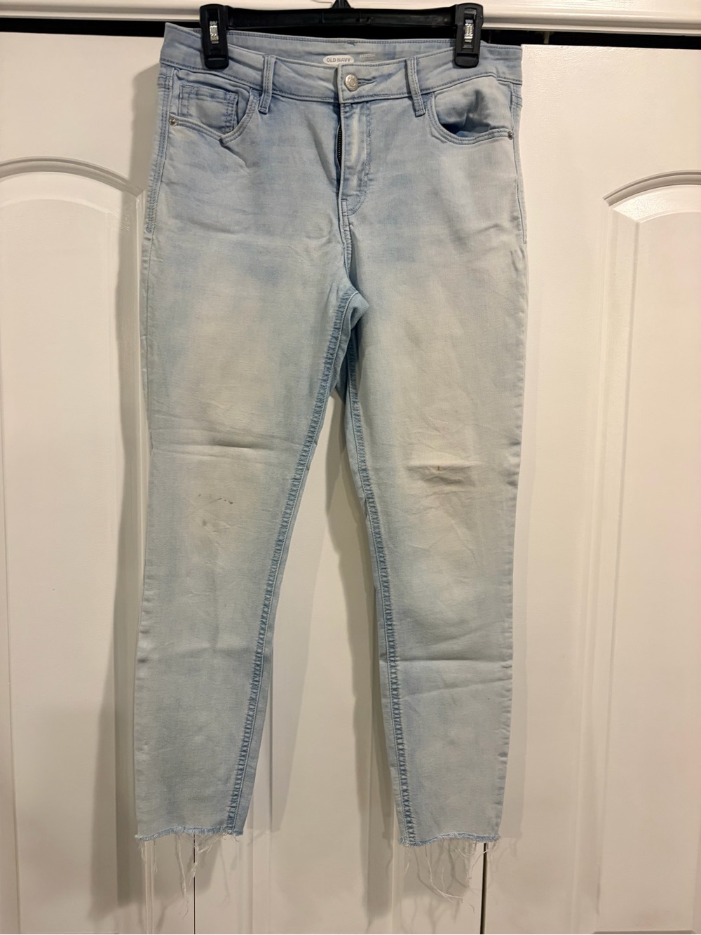 Old Navy Light Blue Ankle Crop Jeans